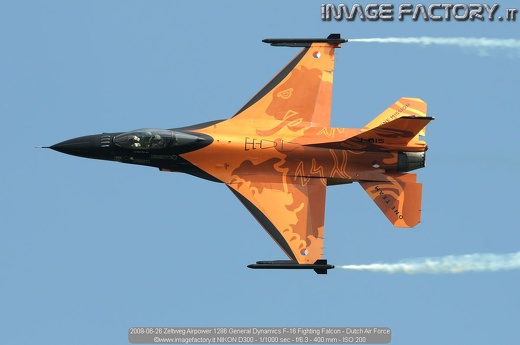 2009-06-26 Zeltweg Airpower 1286 General Dynamics F-16 Fighting Falcon - Dutch Air Force